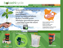 Tablet Screenshot of bokashicycle.com